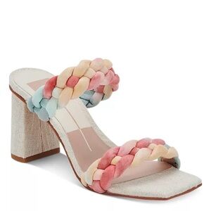 Dolce Vita Pailey Braided Block Heel Sandals size 9.5